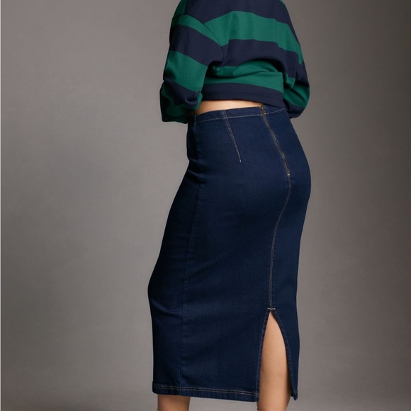 NWT Pilcro by Anthropology Denim Skirt - Picture 6 of 8